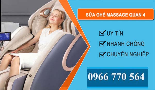 Sửa Ghế Massage Tại Quận 4