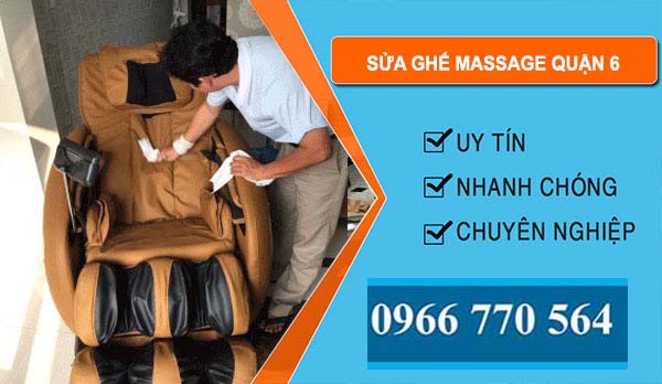 Sửa Ghế Massage tại Quận 6