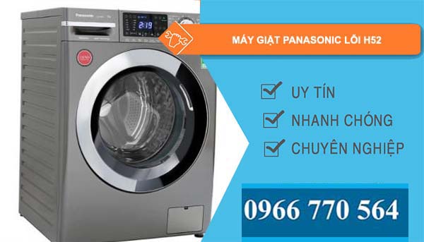 sửa máy giặt panasonic lỗi h52