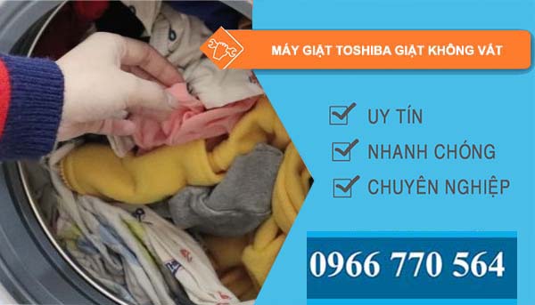 sửa máy giặt toshiba giặt không vắt