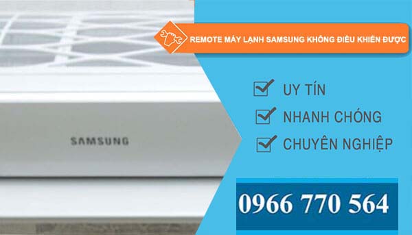 sửa remote máy lạnh samsung không điều khiển được