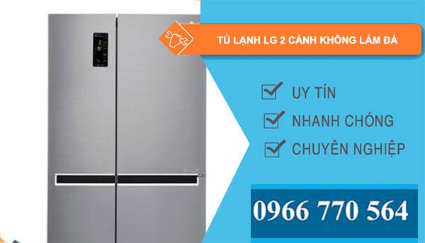 tủ lạnh lg 2 cánh không làm đá